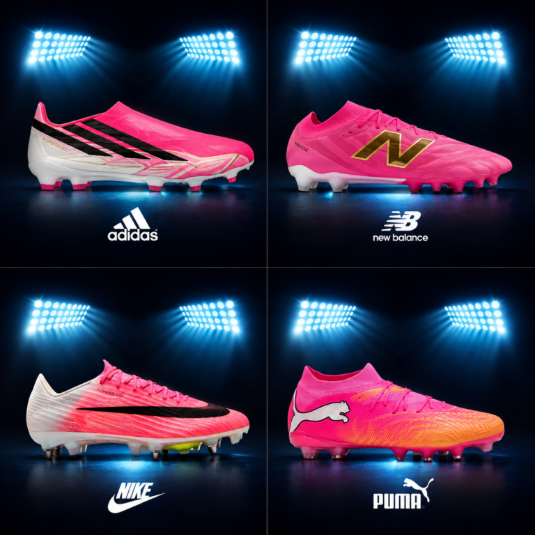 4 voetbalschoenen 